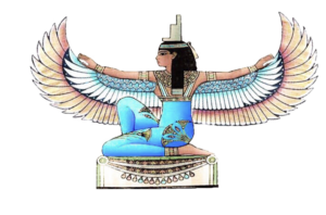Dessin déesse égyptienne Isis